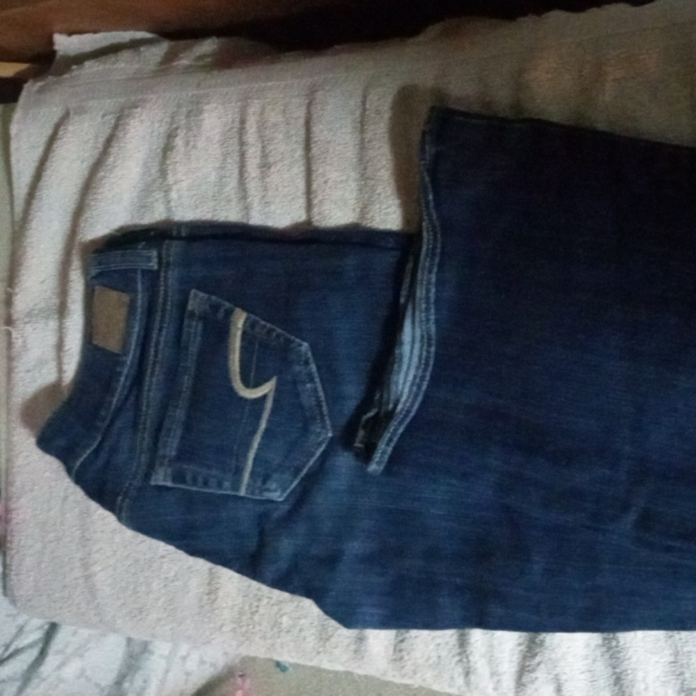 American eagle stretch jeans wide leg